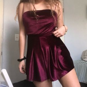 Velvet romper!